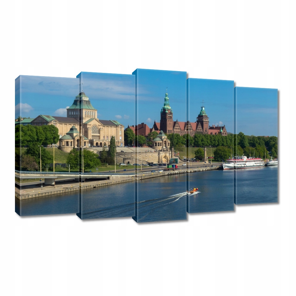 

Obrazy 100x60 Szczecin Wały Chrobrego