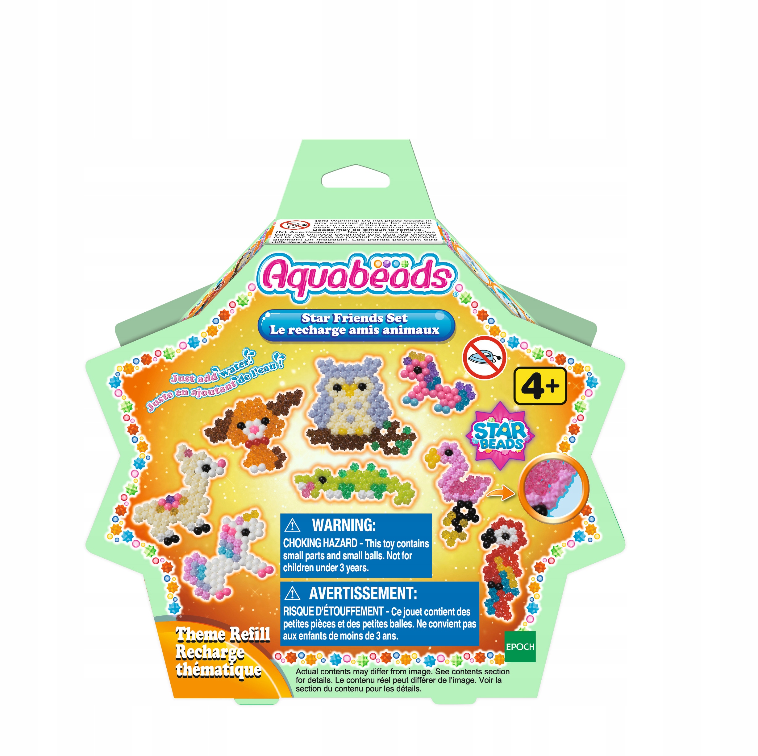 

Aquabeads Koraliki Gwiazdki Zestaw Zwierzęta 31602