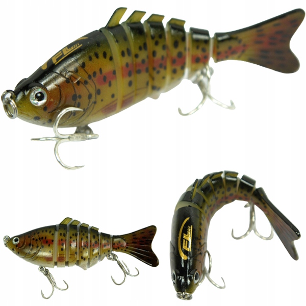 

Wobler spinning Łamany szczupak Jerk 15,5g 10cm