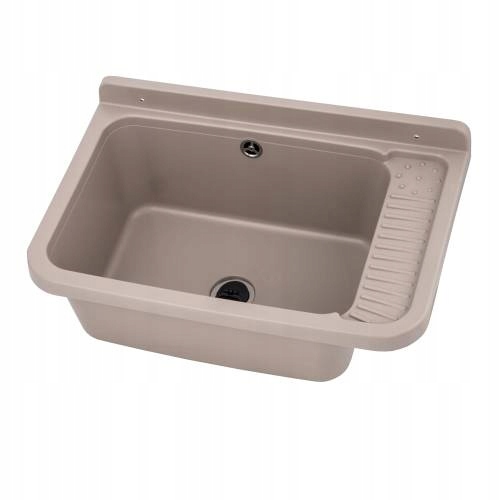 Jednokomorový dřez polypropylen béžový Celia