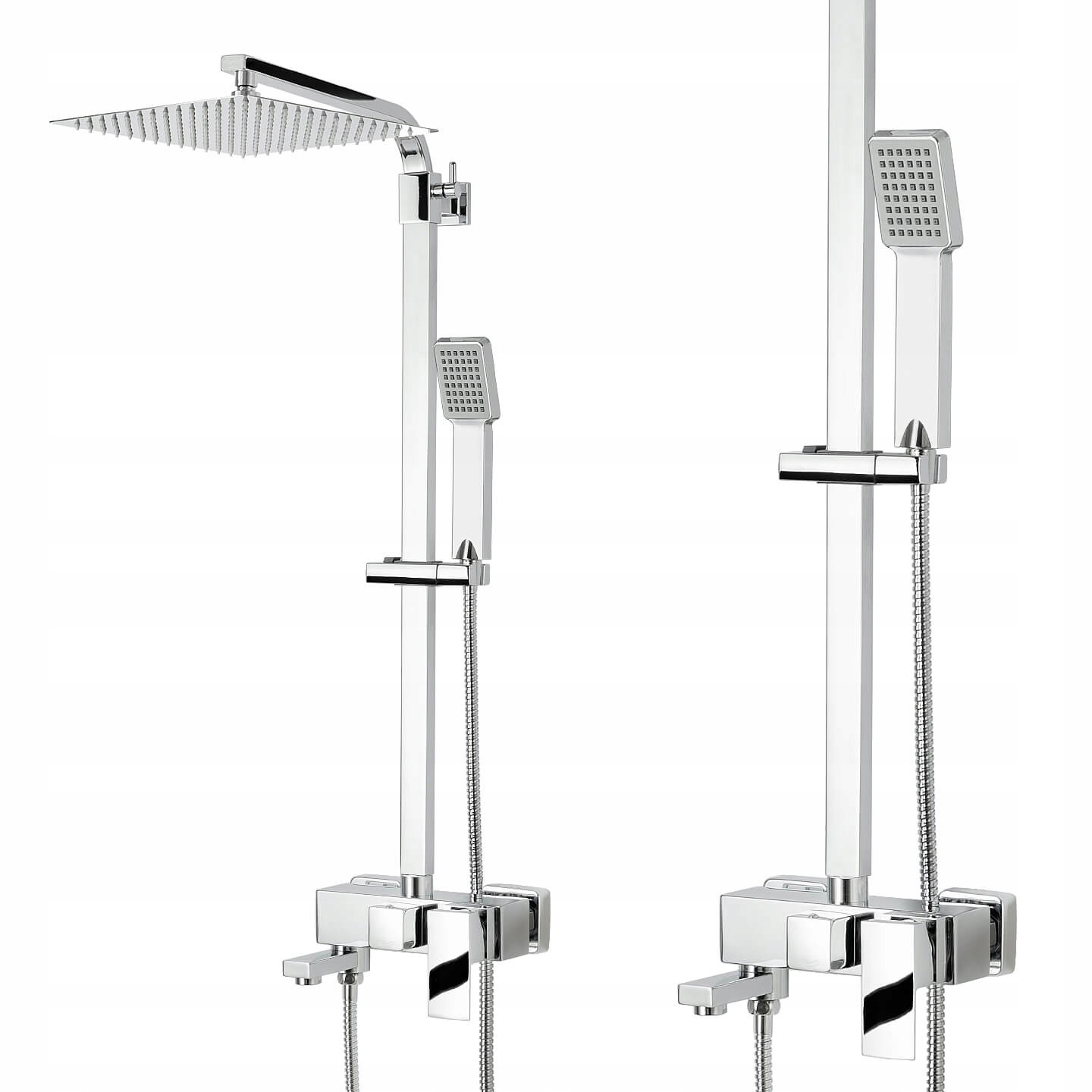 Sprchový Set, Sprchový Stĺp S Vaňovou Batériou Bez Termostatu