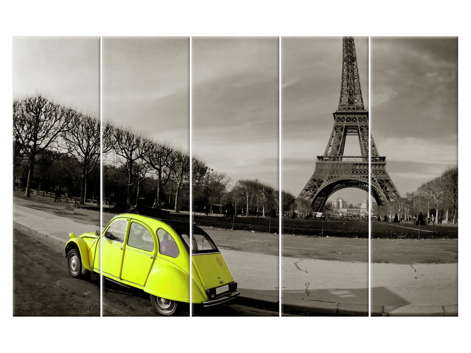 

Obraz 100x63 Architektura Żółty Citroen Płótno