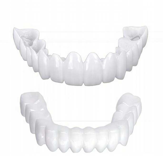 Licówki dentystyczne Snap on Smile 1 sztuka (zestaw góra i dół)