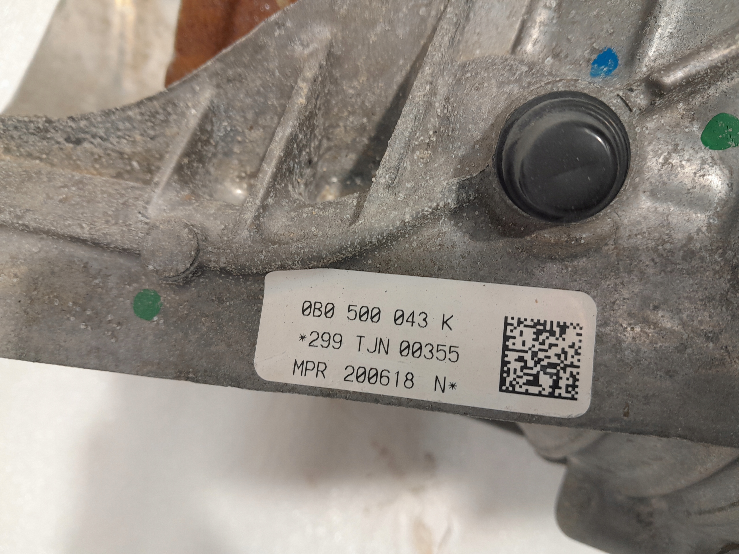 AUDI Q5 80A 2.0 TFSI differential diff TYLNI 0B0500043K