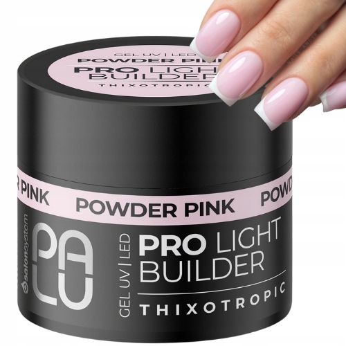 Palu Pro Light Builder Gel Powder Pink 45g Żel Budujący Różowy