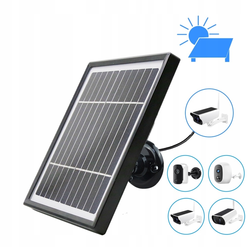 Panel solarny do kamer wifi 4G na baterie LJ18650!!