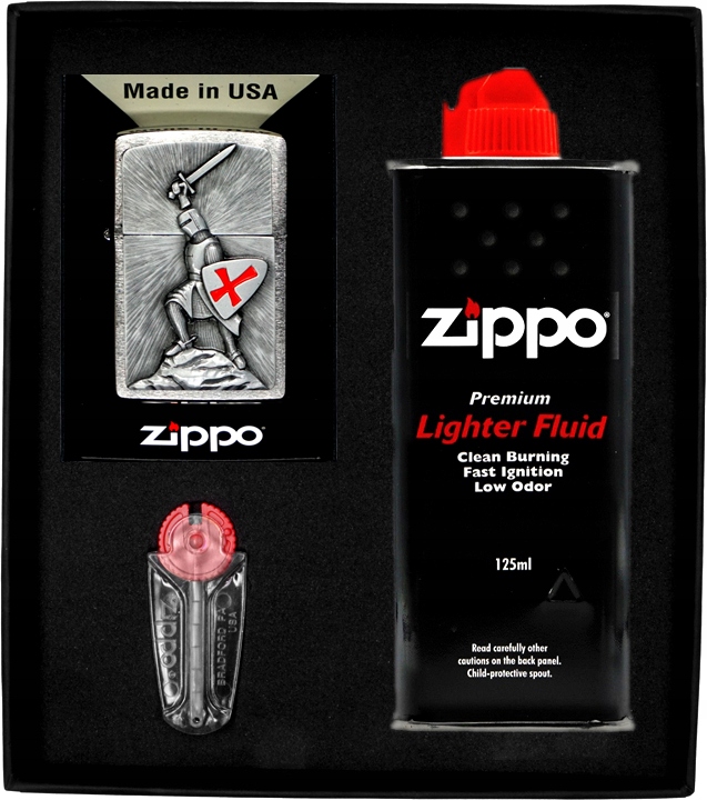Zestaw ZIPPO CRUSADE VICTORY pezentowy*nr1