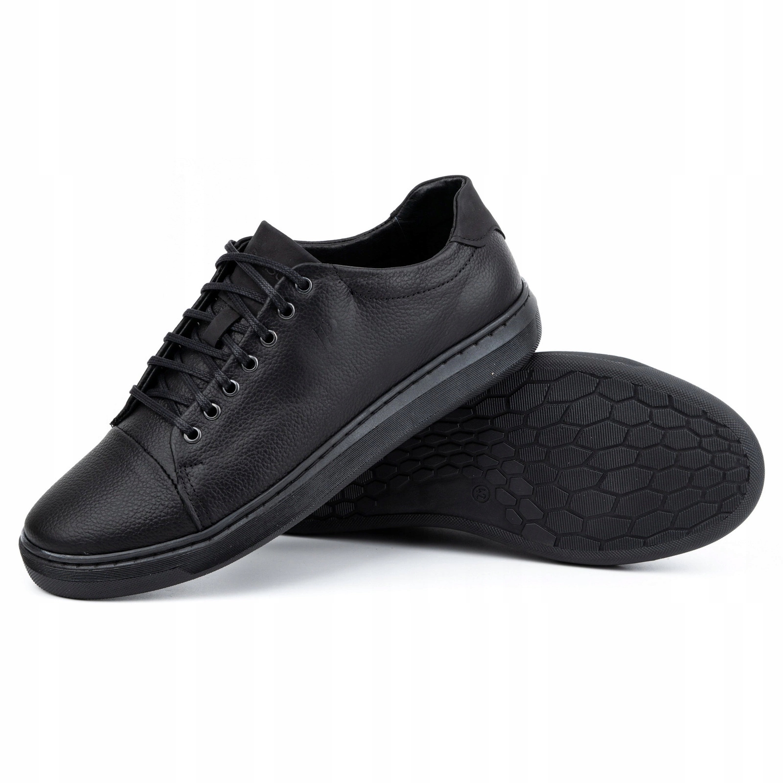 BUTY MĘSKIE CASUAL SKÓRA POLSKIE 2109 CZARNY 41 Marka Polbut