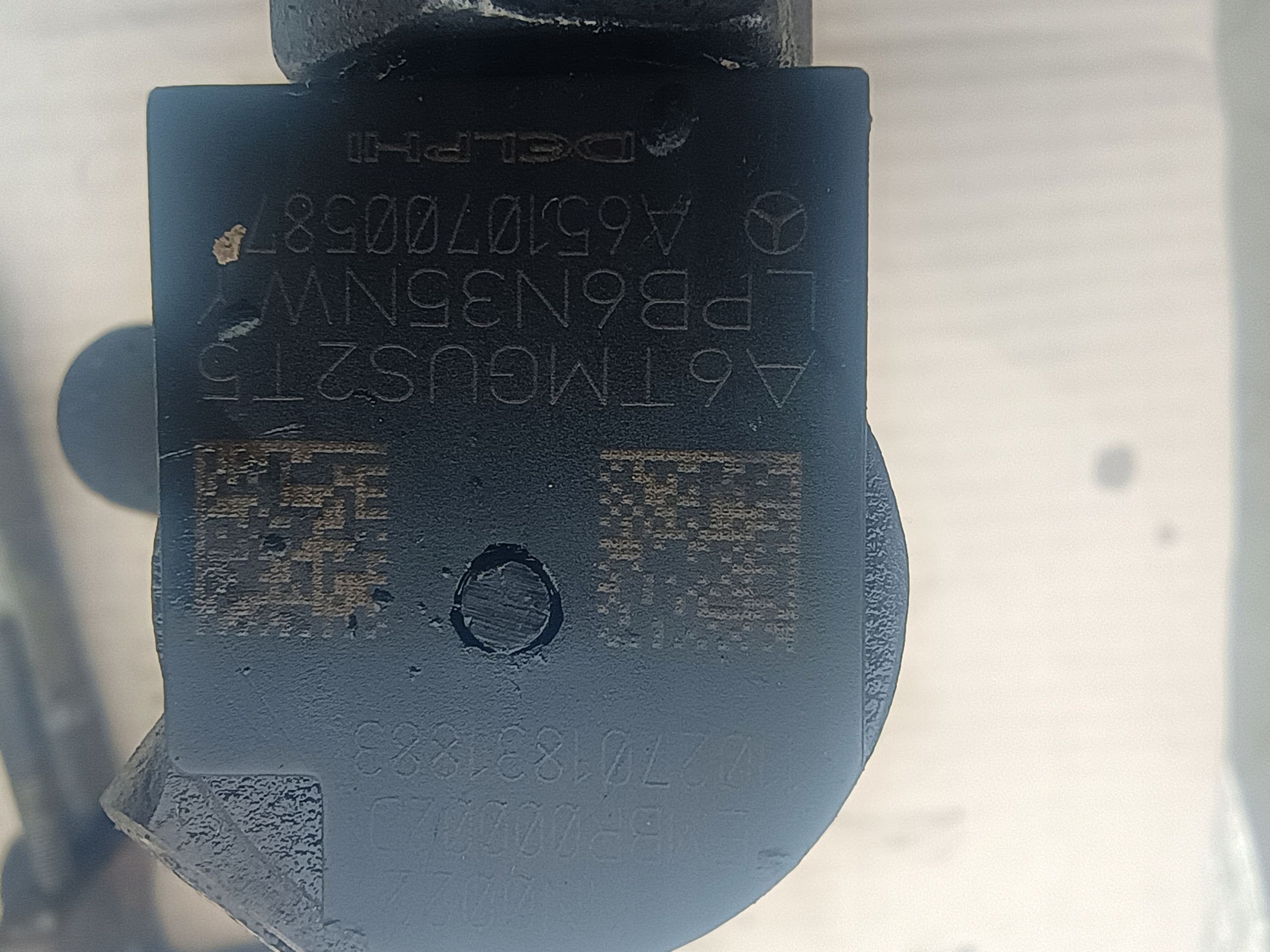 injector A6510700587 MERCEDES 2.2 CDI