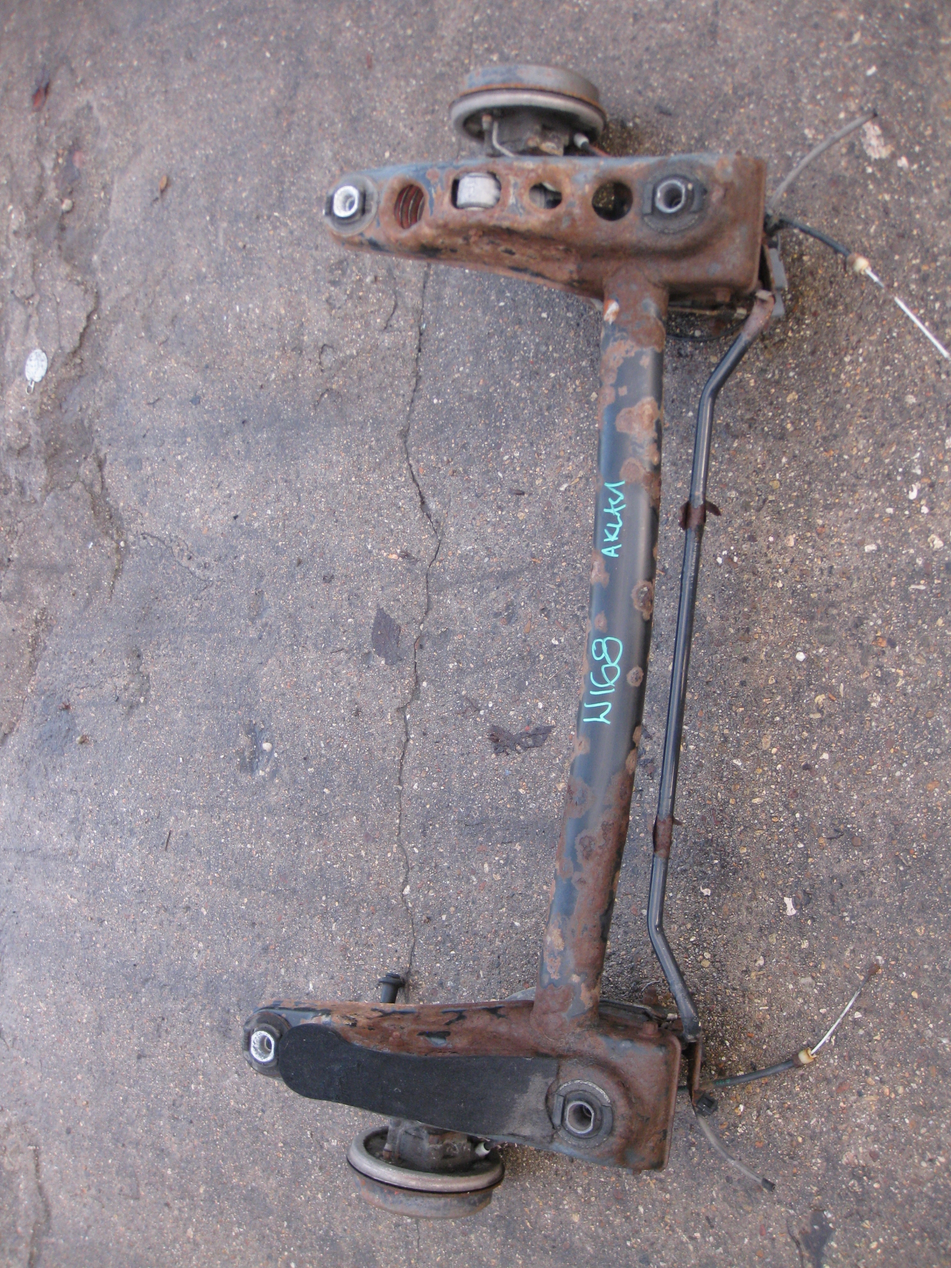 MERCEDES A-KLASA W168 axis rear sider rear part discs ABS