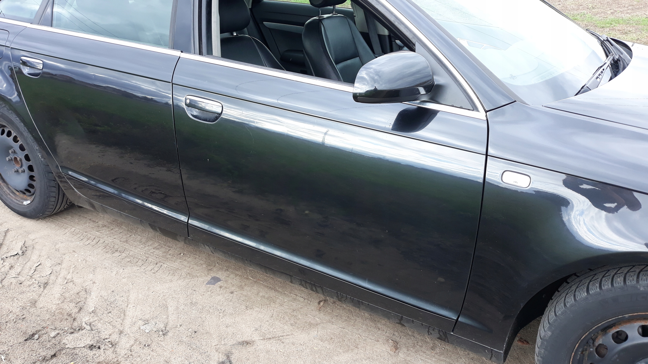 ДВЕРІ СПЕРЕДУ ПРАВЕ AUDI A6 C6 Lz9w В ЗБОРІ