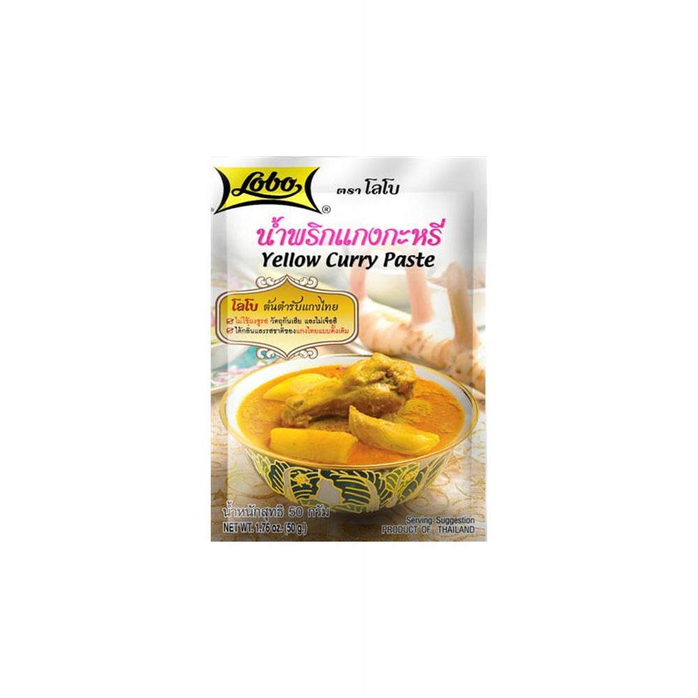 

Tajska Żółta Pasta Curry Yellow Curry Paste 50g
