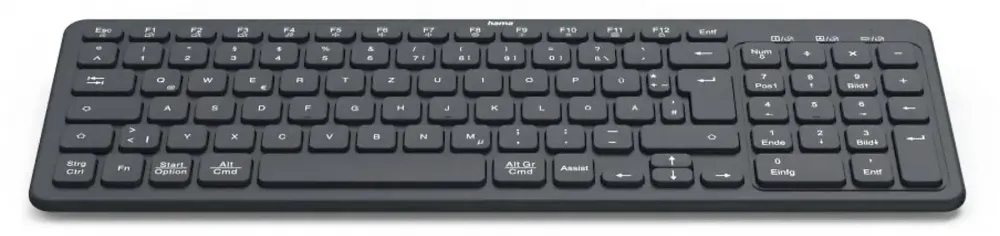 Klawiatura bezprzewodowa Hama WK-300 czarna