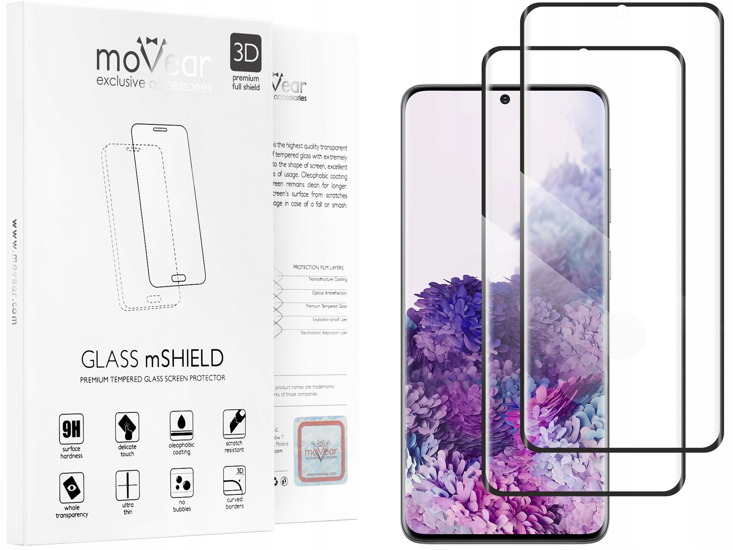 

Szkło hartowane 3D na Samsung Galaxy S20