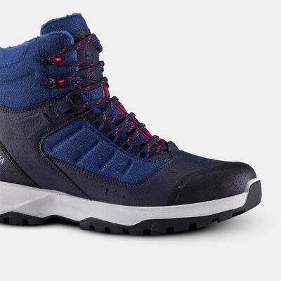 Quechua Buty turystyczne męskie wysokie granatowe wodoodporne r.47