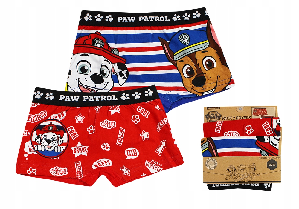 

Psi Paw Patrol Bokserki Chłopięce 2-PAK 6/8LAT