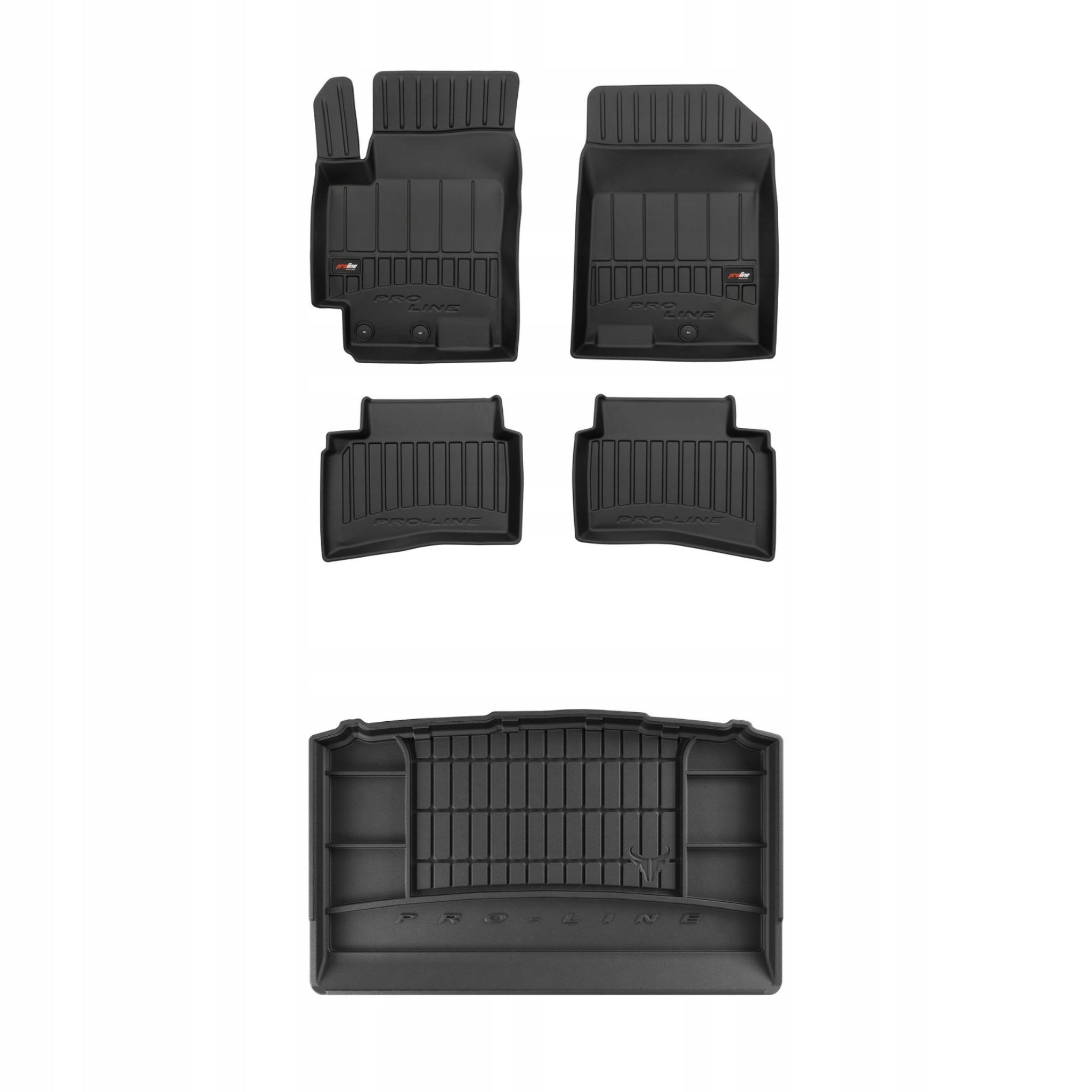 Sada gumových kobercov a rohoží pre Kia Stonic od roku 2017