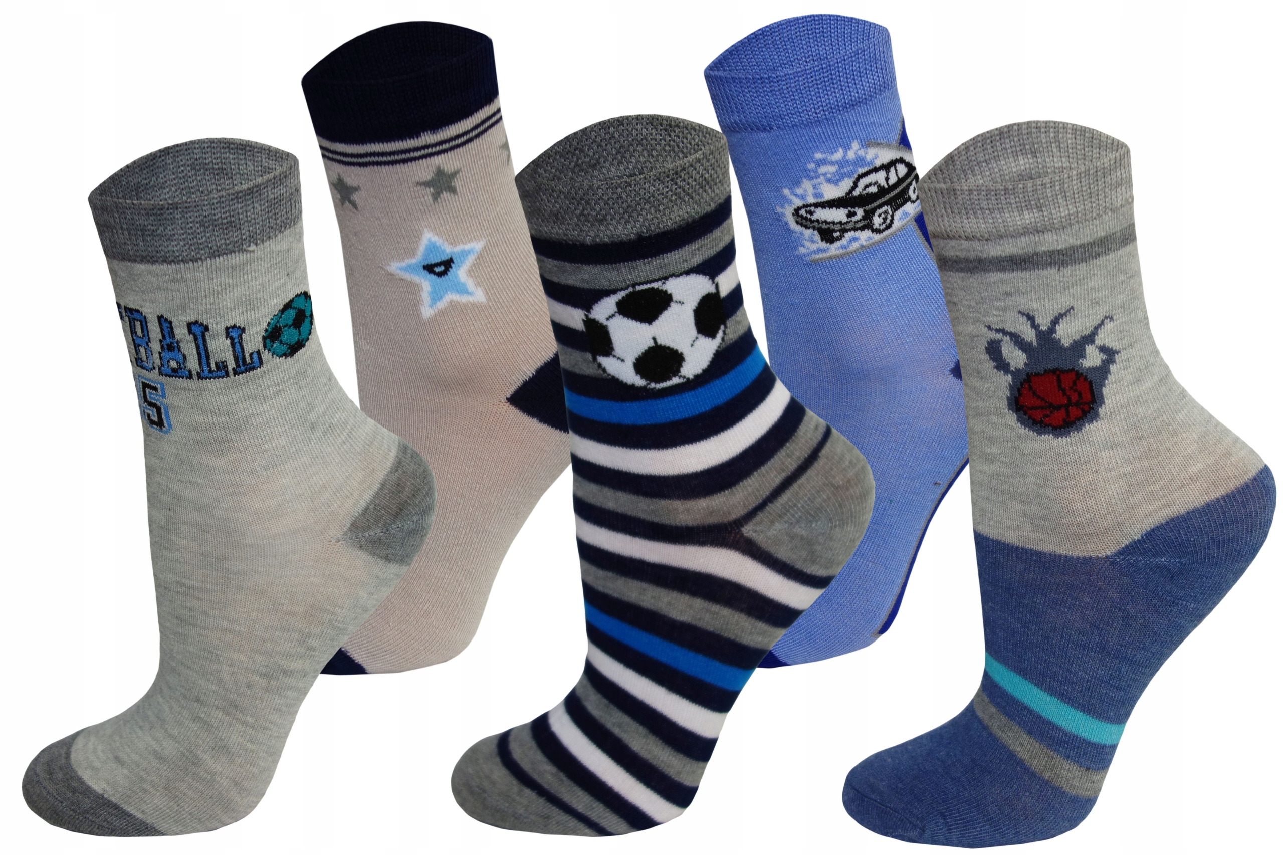 

Skarpety dziecięce Mix wzorów r 27-30 5 par