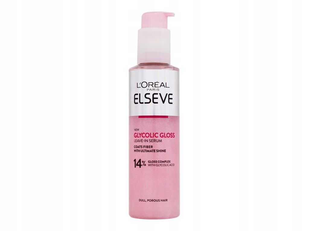 L'oreal Paris Bezoplachové Sérum Pro Lesk Vlasů Elseve Glycolic Gloss (bezoplachová Péče)