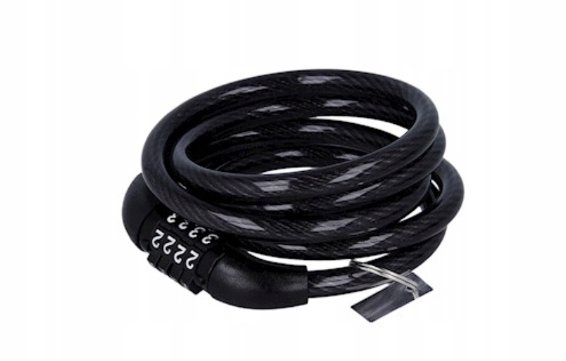 ZAPIĘCIE DO ROWERU NA SZYFR KOD ŁAŃCUCH BLOKADA