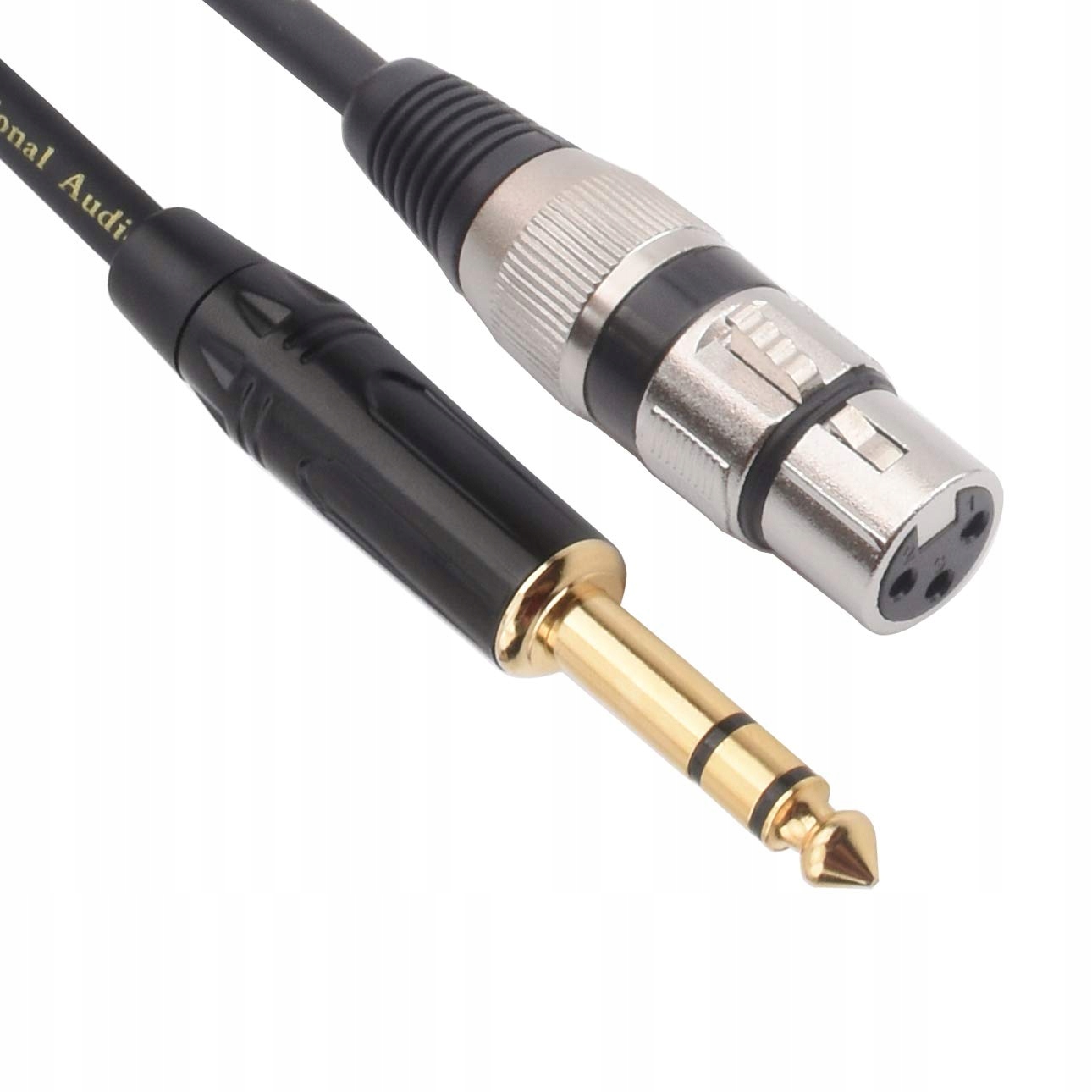 Kabel XLR - jack 6,3 mm Tisino 5 m