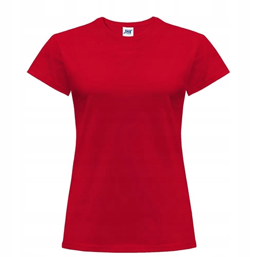 

Koszulka Damska Bez Nadruku T-Shirt Bawełna XL