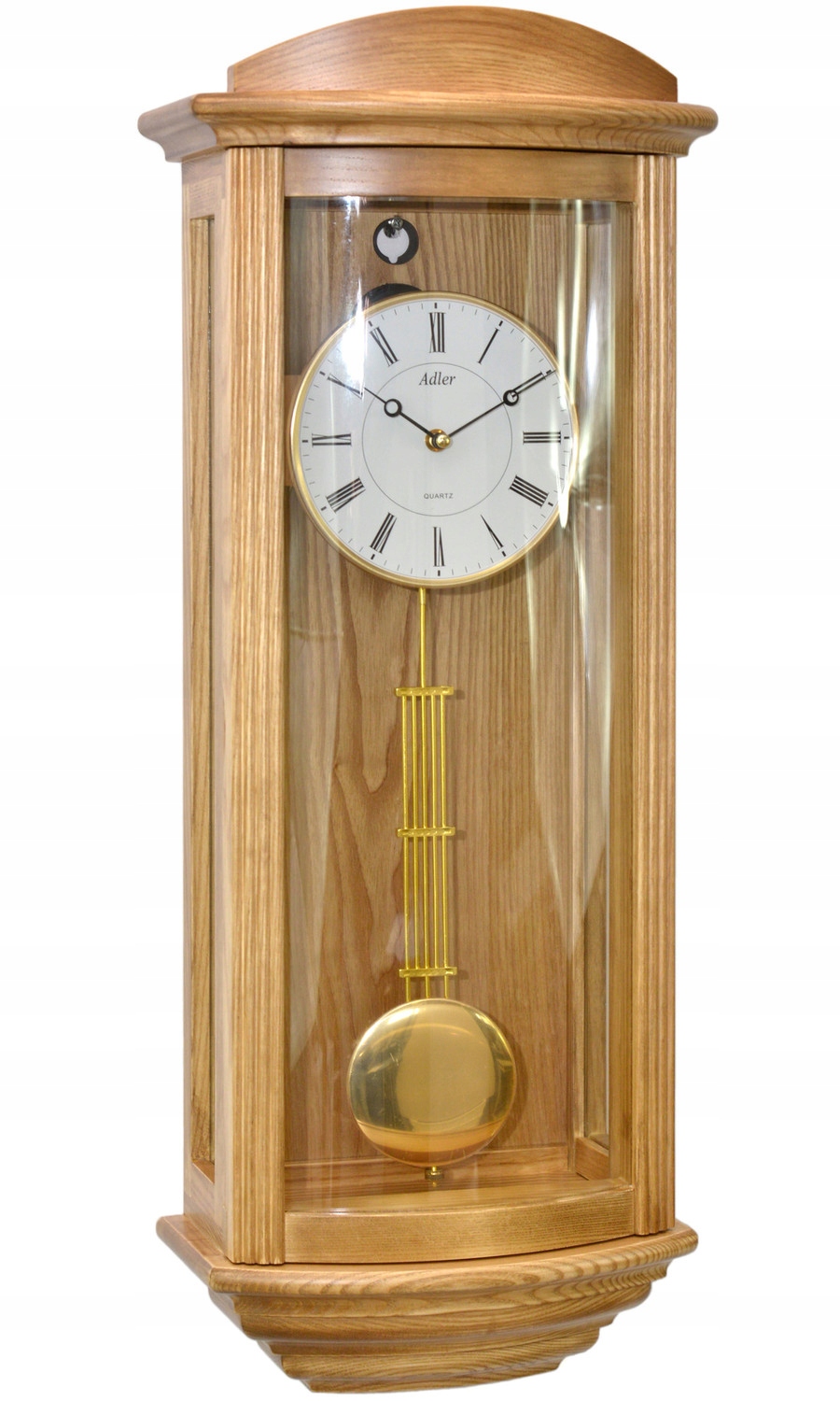 Zegar wiszący kwarcowy Adler 20044-PB-OAK 26x70 cm