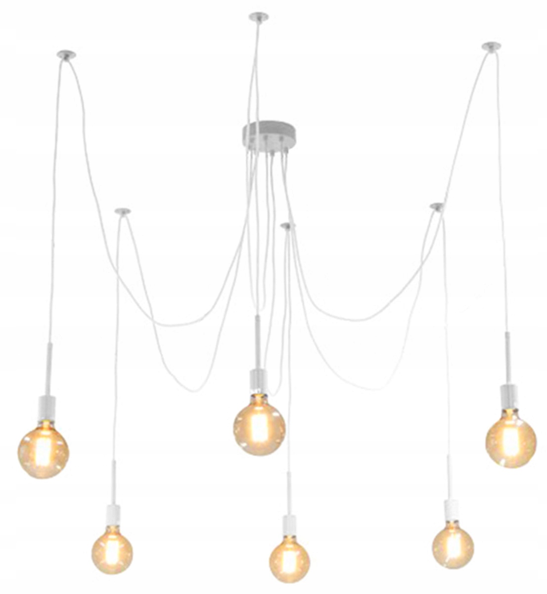 

ZD74B Lampa Sufitowa Wisząca Żyrandol Pająk E27