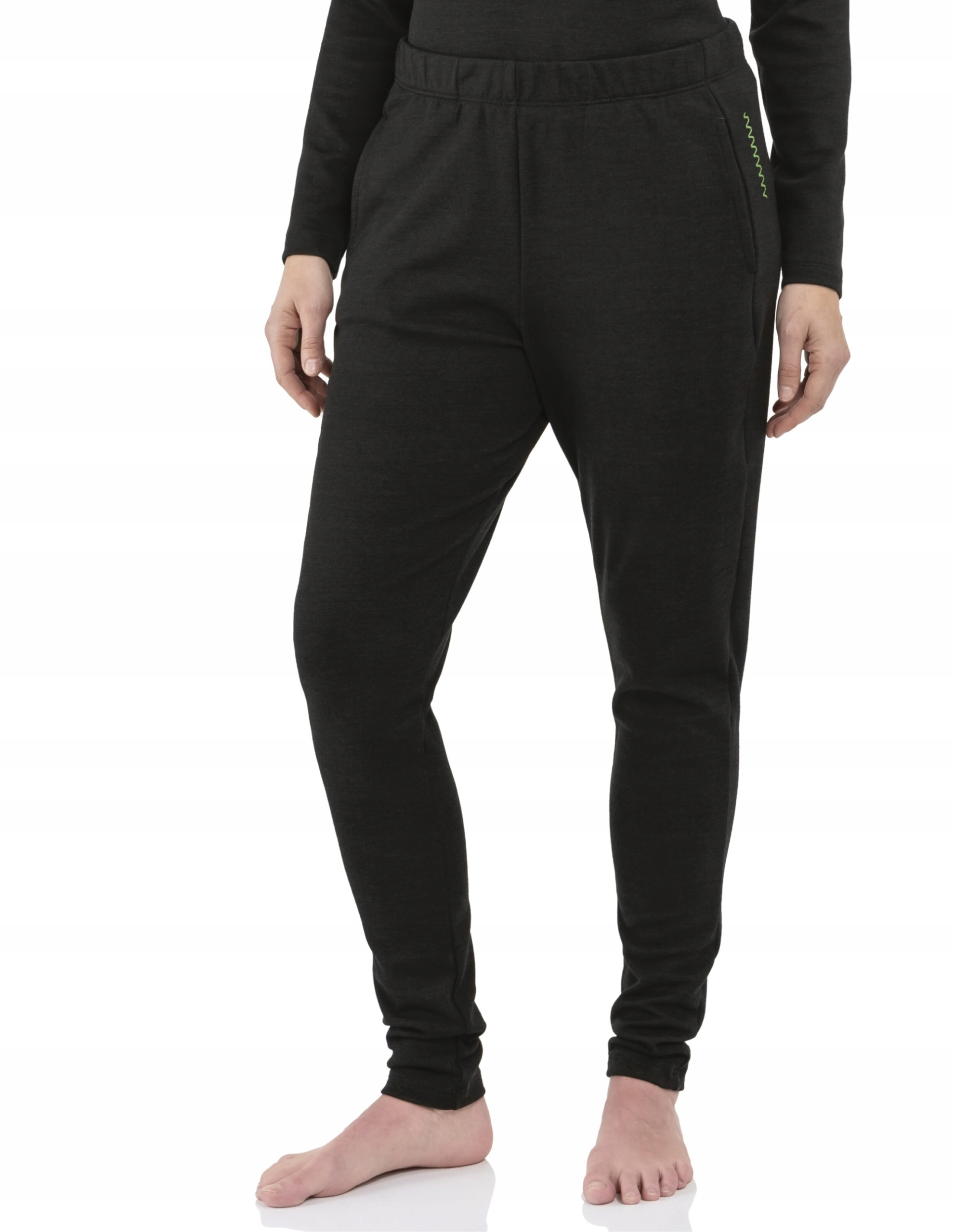 Legginsy termoaktywne damskie Schöffel Canyfer Merino Czarny 38