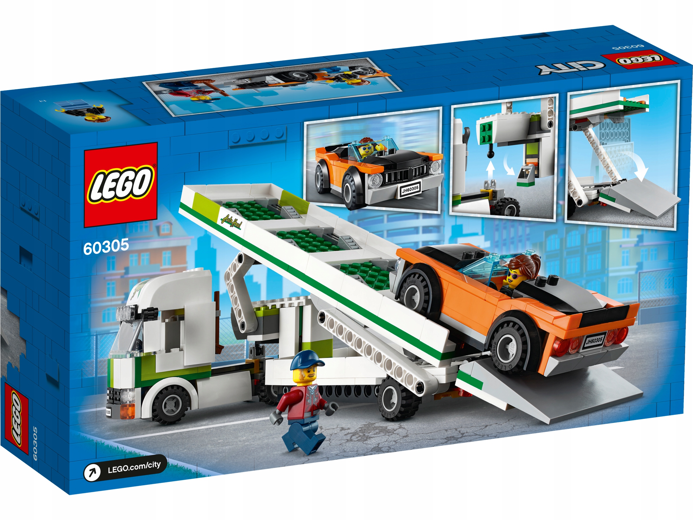 LEGO City 60305 Laweta Auto Tir Marka LEGO