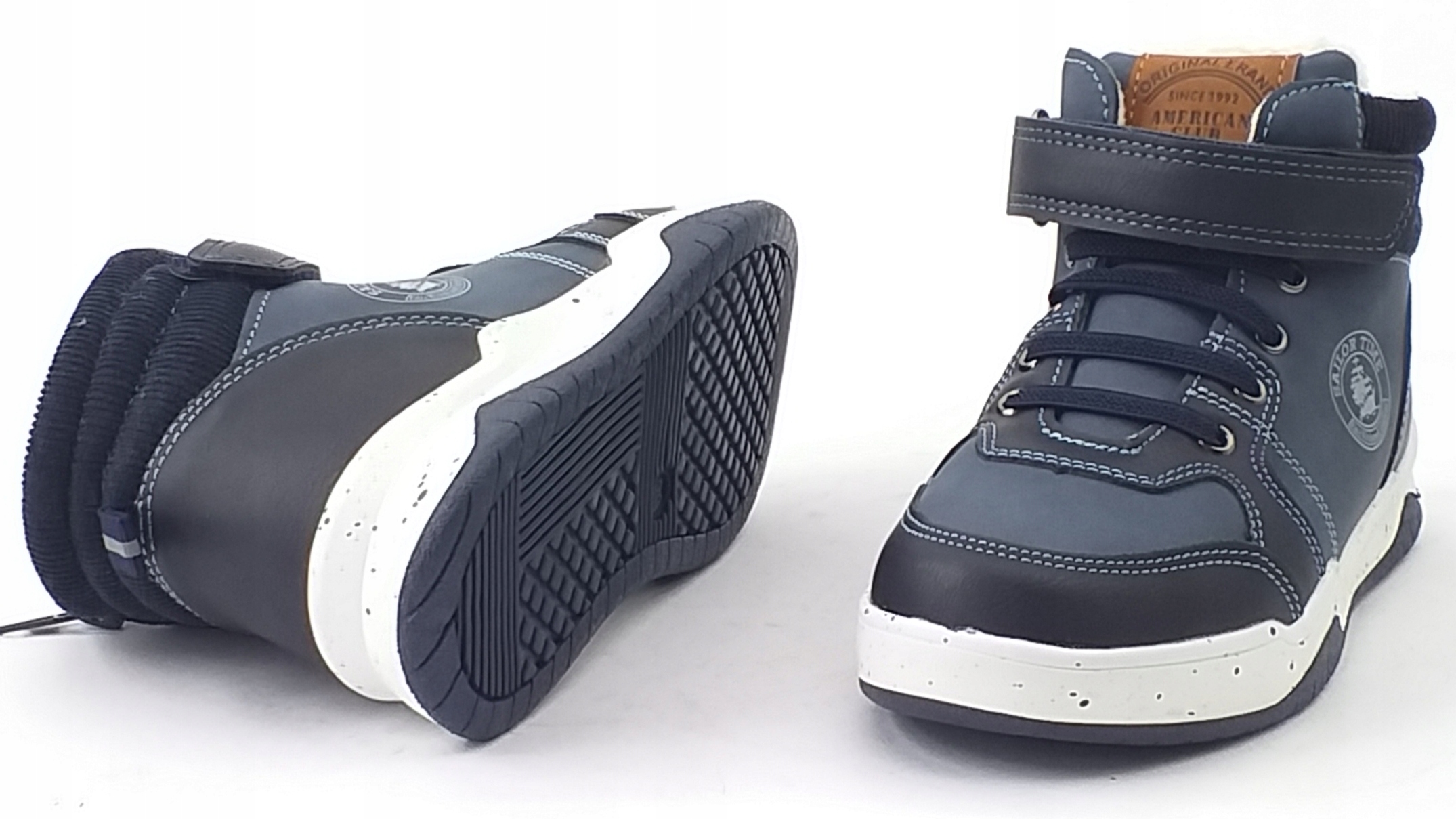 AMERICAN CLUB XD74 TRAPERY CIEPŁE TRZEWIKI DZIECIĘCE ZIMOWE GRANATOWE 29 Płeć chłopcy