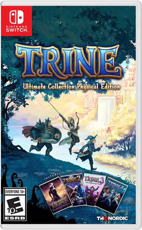 Trine Ultimate Collection Pl Phsysical Edition 4 Gry Switch Kartridż