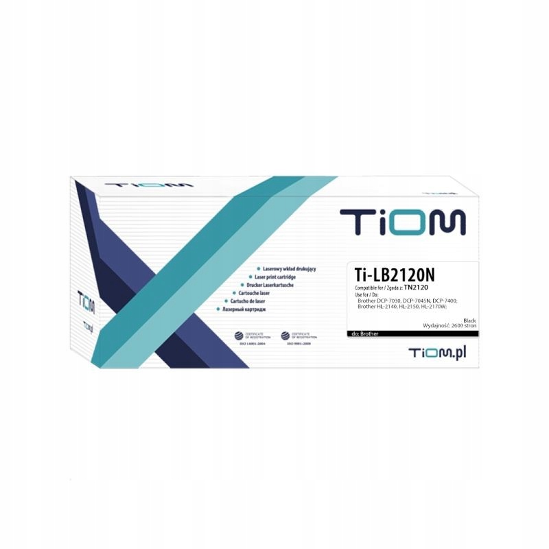 

Toner Tiom do Brother TN2120 DCP7045N/HL2140/2150