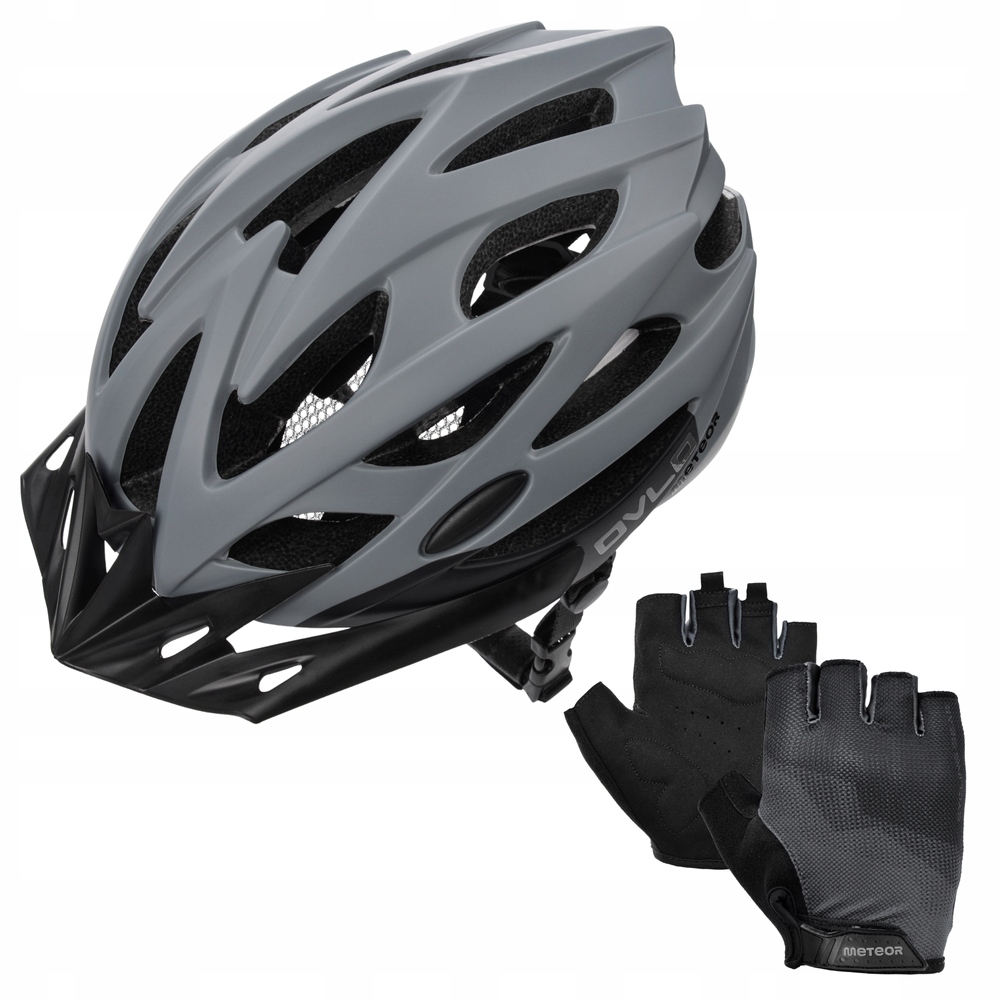 Kask Regulowany Na Rolki Rower Hulajnogę Dla Dziecka 52-56cm Rękawiczki S