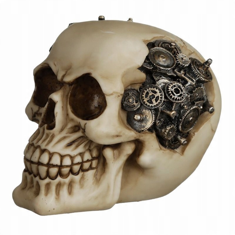 

Figurka Czaszka Steam Punk Czacha Cyborg Robot