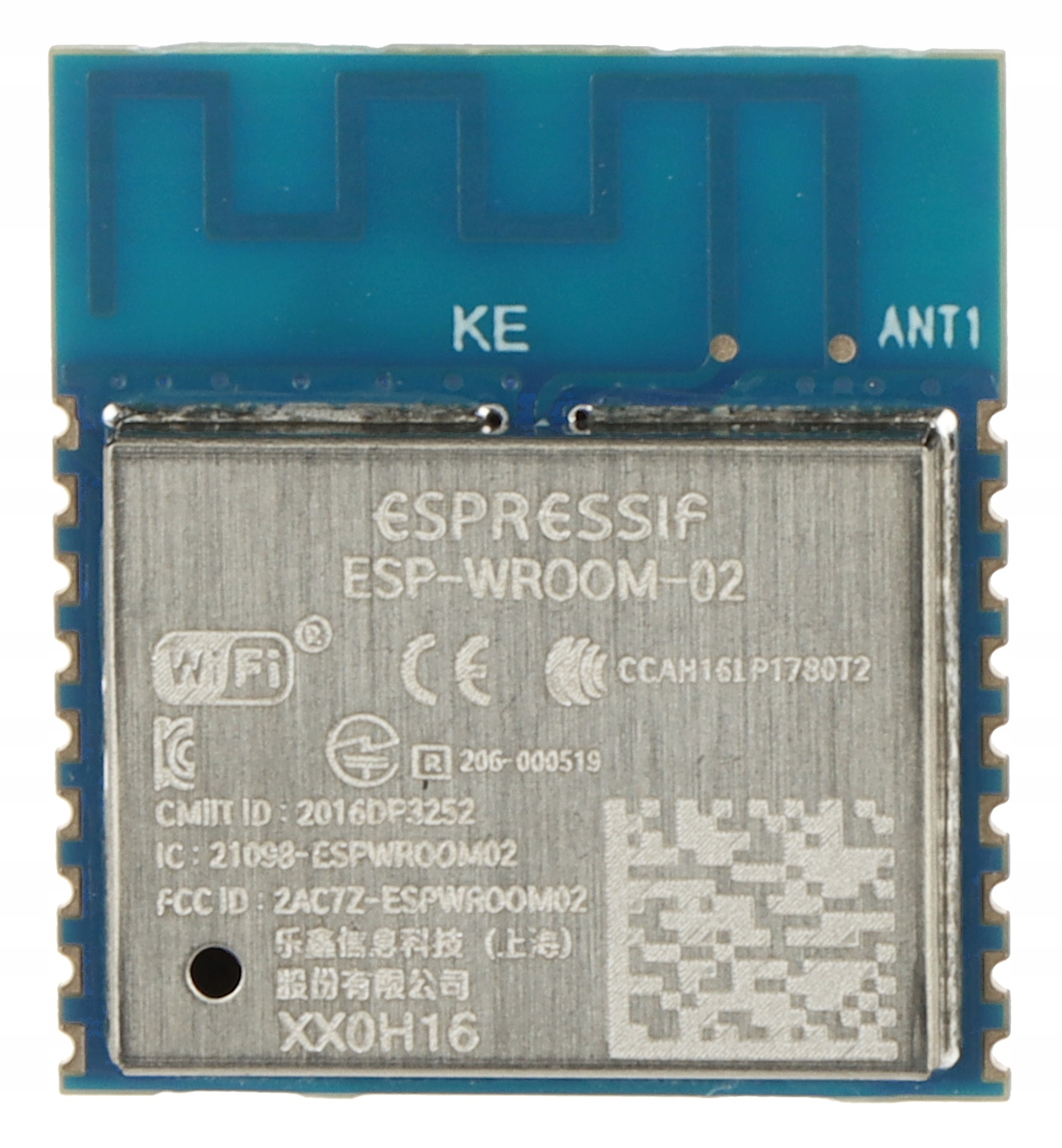 MODUŁ WI-FI ESP-WROOM-02 ESP8266EX Espressif Producent CN