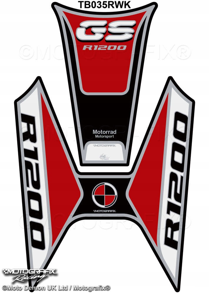 TANKPAD MOTOGRAFIX BMW R1200GS 2017 2018
