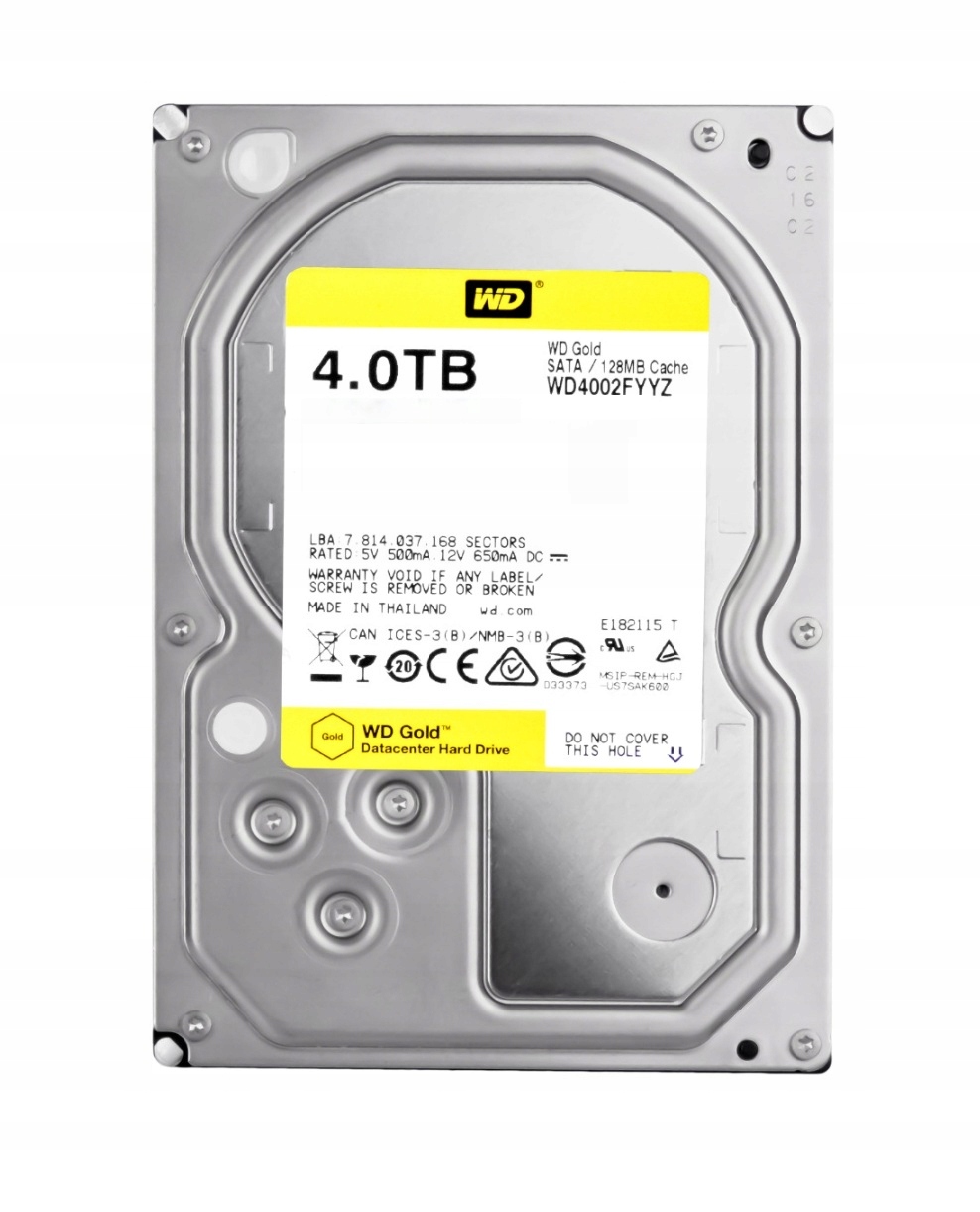 Pevný Disk Wd Gold WD4002FYYZ 3.5" Sata