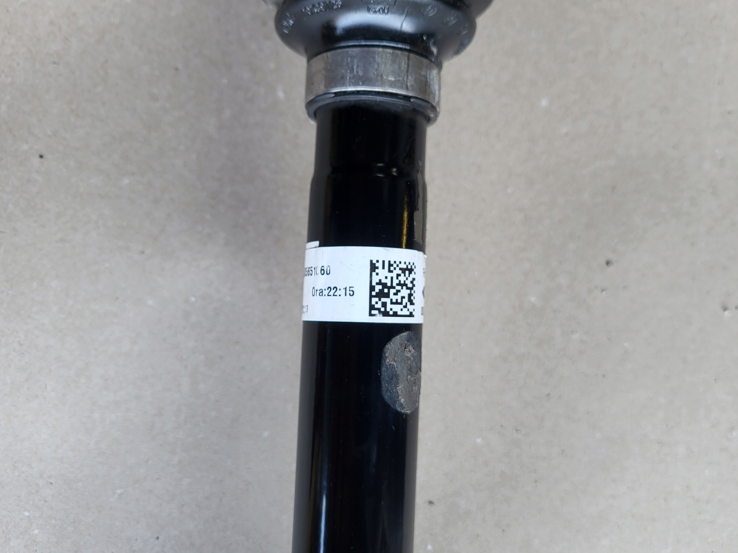 semi-axis right front complete long ALFA ROMEO TONALE AUTOMAT MILD HYBRID