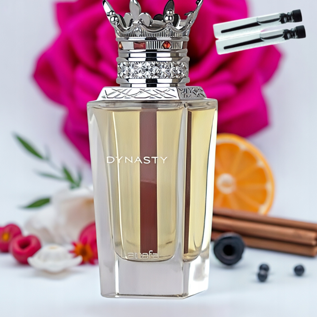 Parfém Dynasty Lattafa 100ml 2 vzorky Dárek