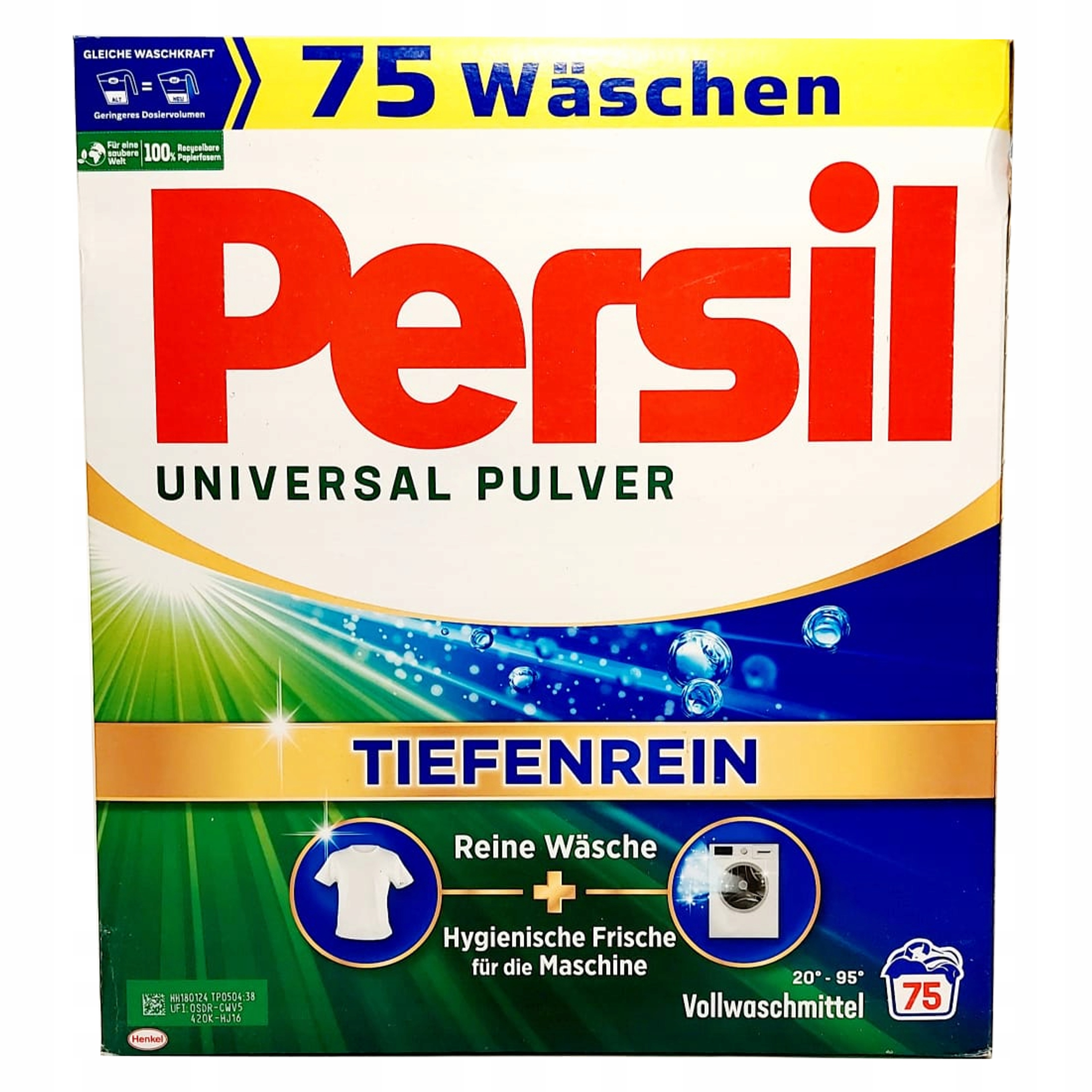 Levně Originální německý Persil Universal Prášek Na Praní 4,5 Kg 75 Praní