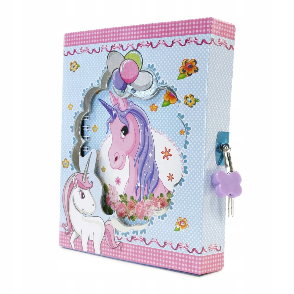 

Pamiętnik Na Kłódkę Jednorożec A6 Różne