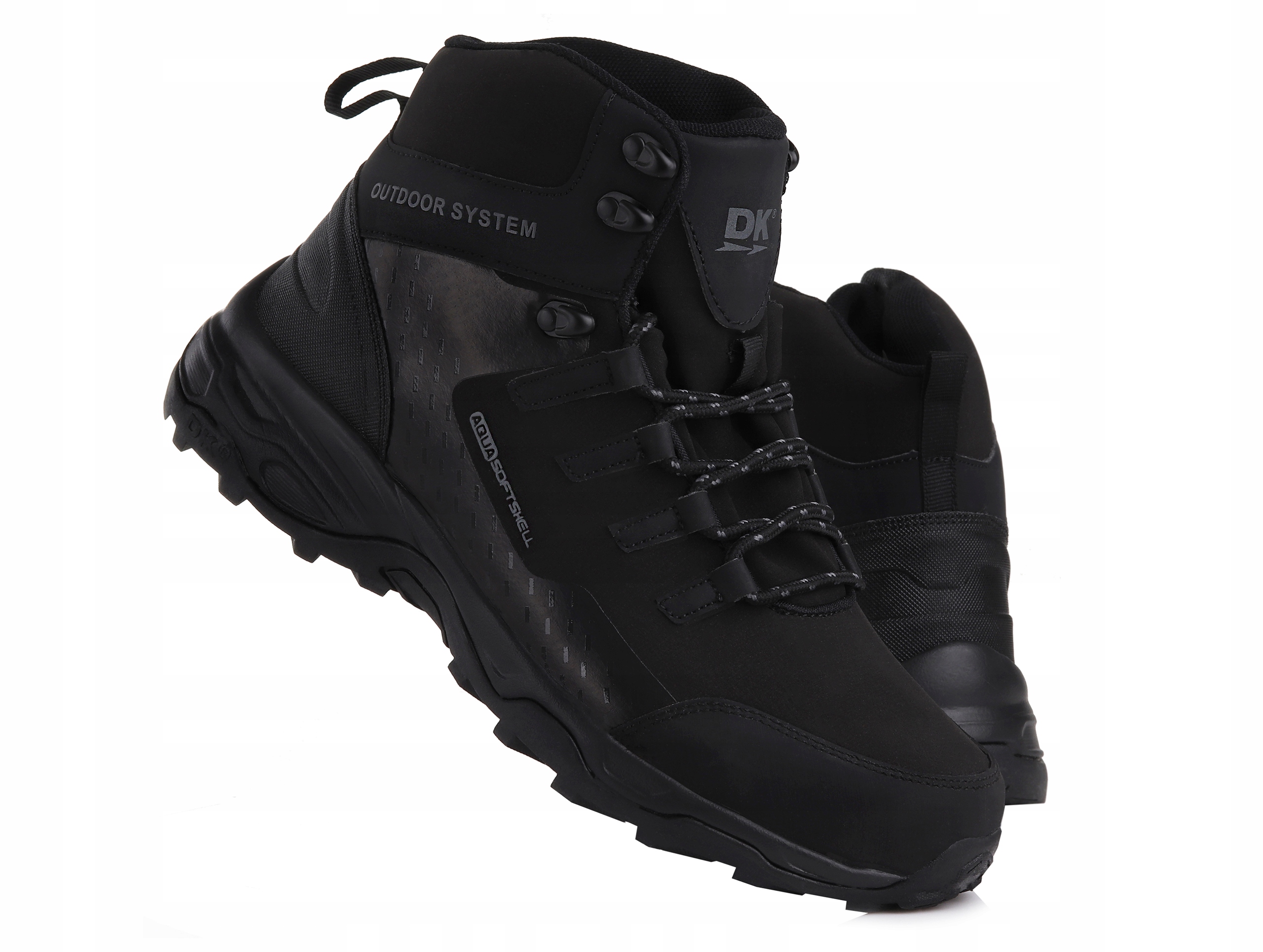 Buty męskie DK Noris 8123 BLK M Wodoodporne Kolor czarny