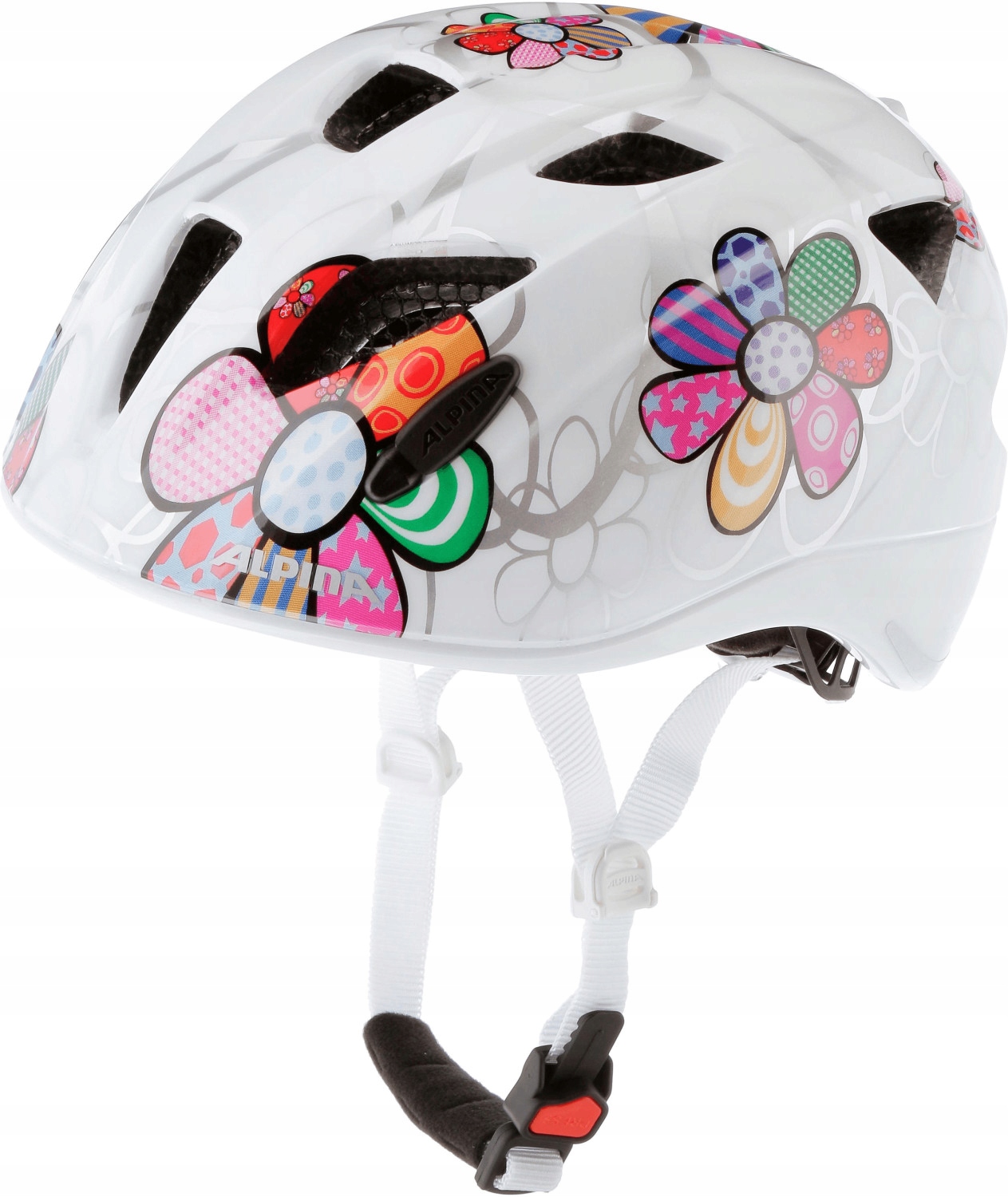 

Kask rowerowy Alpina Ximo Flash White Flower 49-54