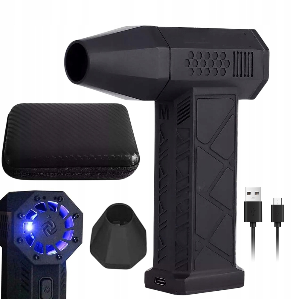 Supervýkonný Foukač Stlačený Vzduch 130000 Rpm 52 M/s Turbo Ventilátor