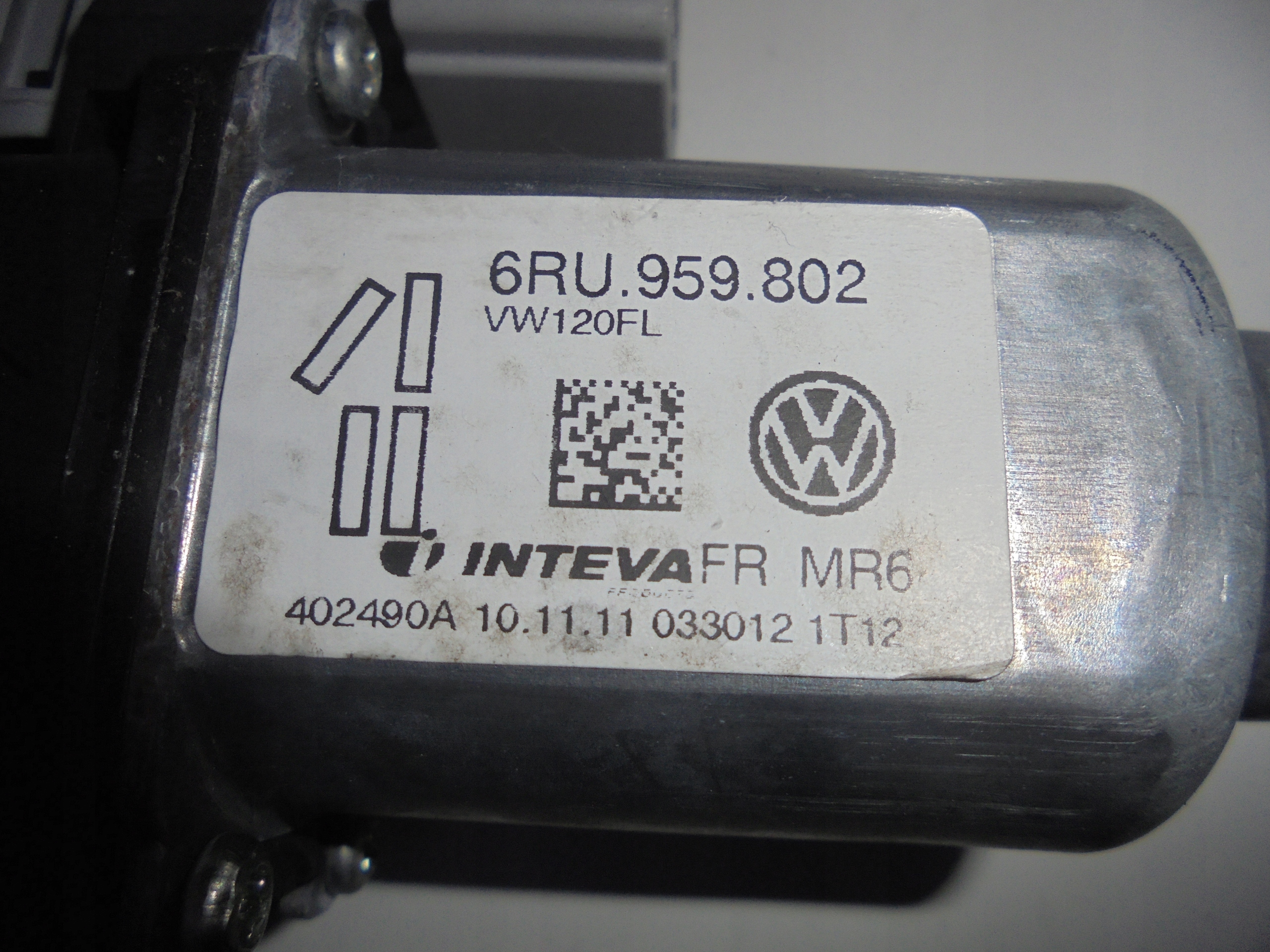 SEAT MII VW UP SKODA CITYGO mini motor windows right