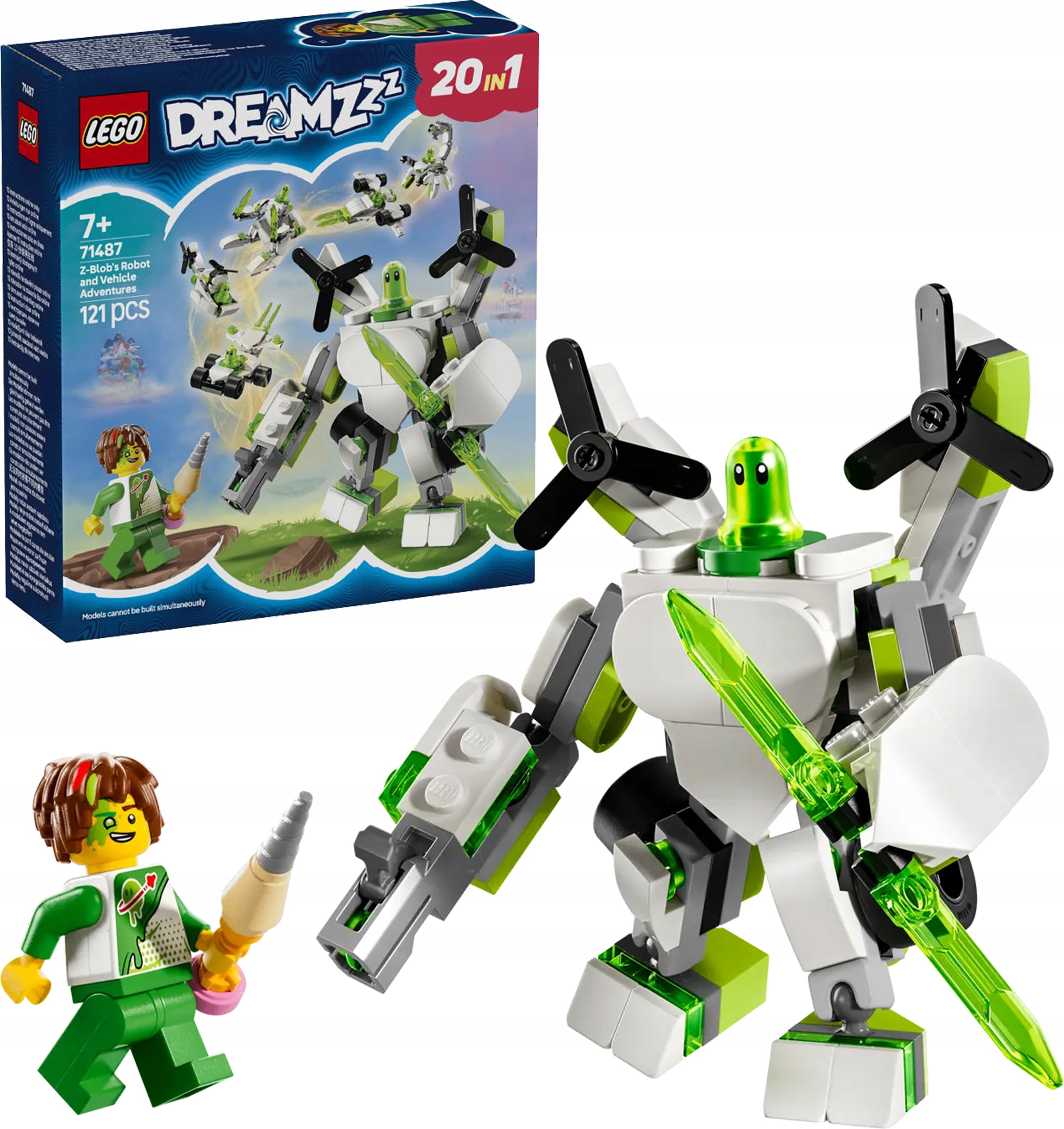 Lego DREAMZzz Dobrodružství Z-Bloba Roboti a vozidla