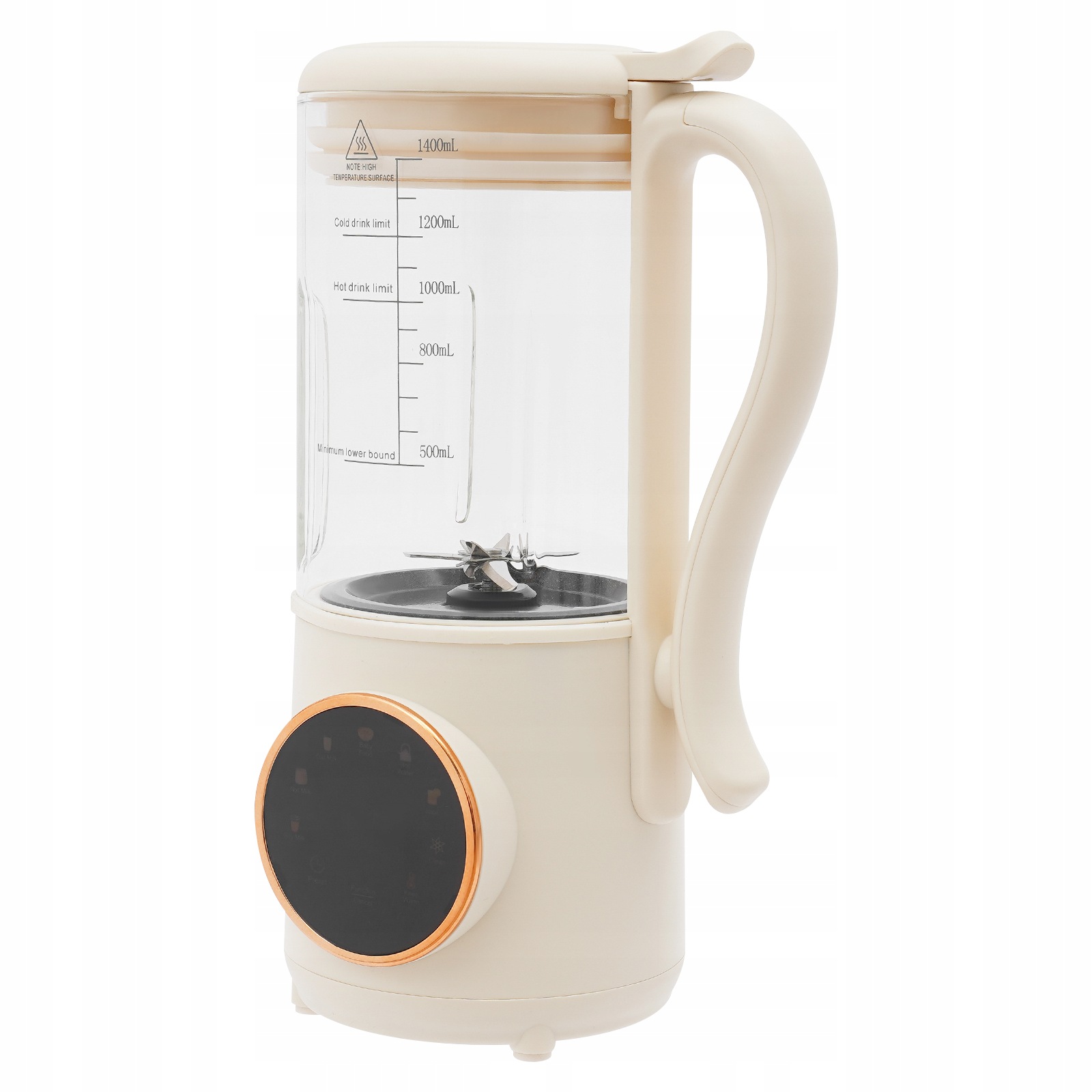 Topný Mixér Na Sójové Mléko 1,4 L, 16 Čepelí, Funkce Samočištění