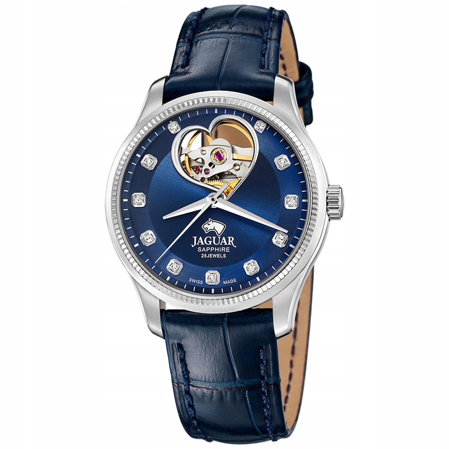 Dámské hodinky Jaguar J994-B Zirkony modré