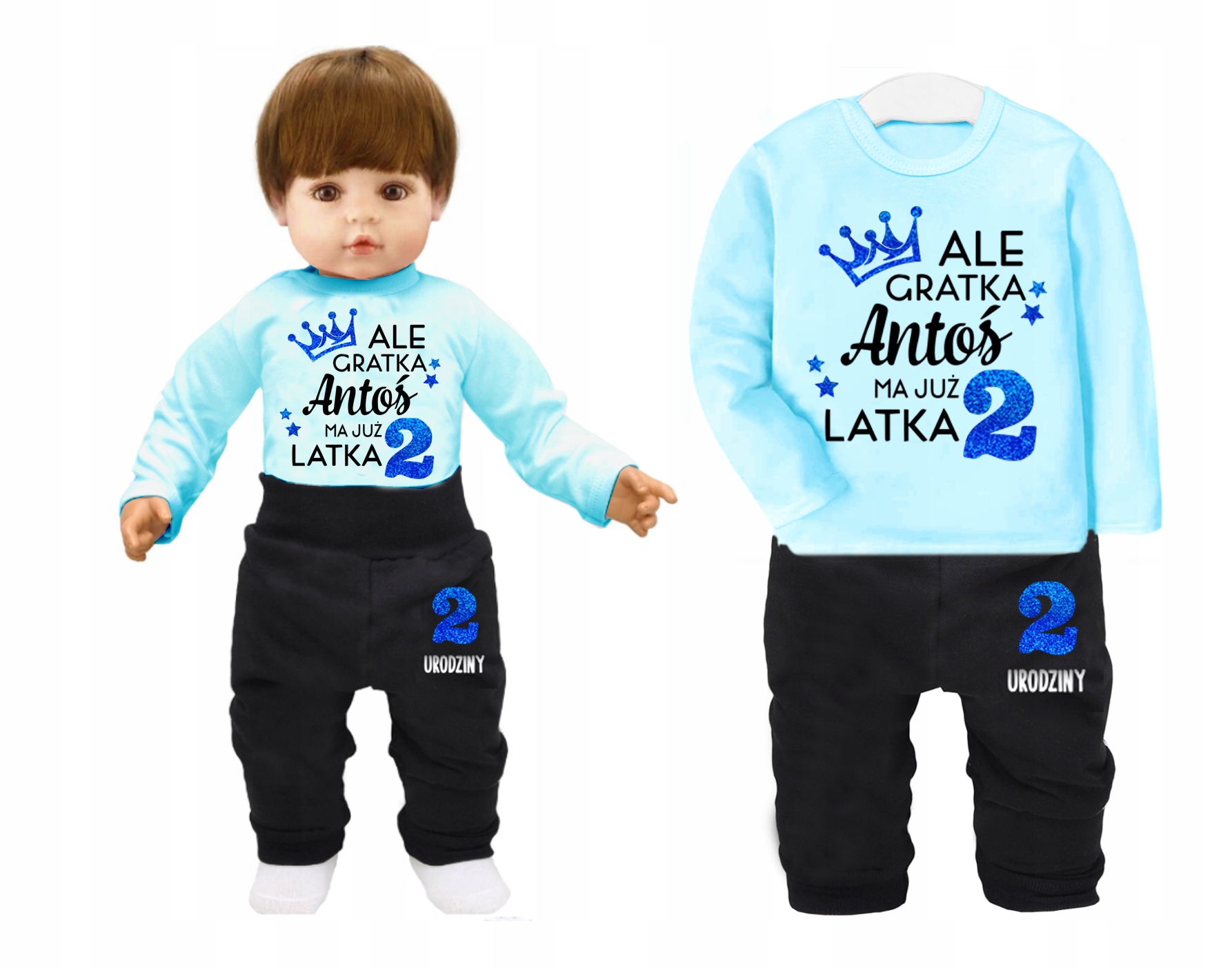 

Komplet urodziny Ale gratka ma już 2latka Imię 104